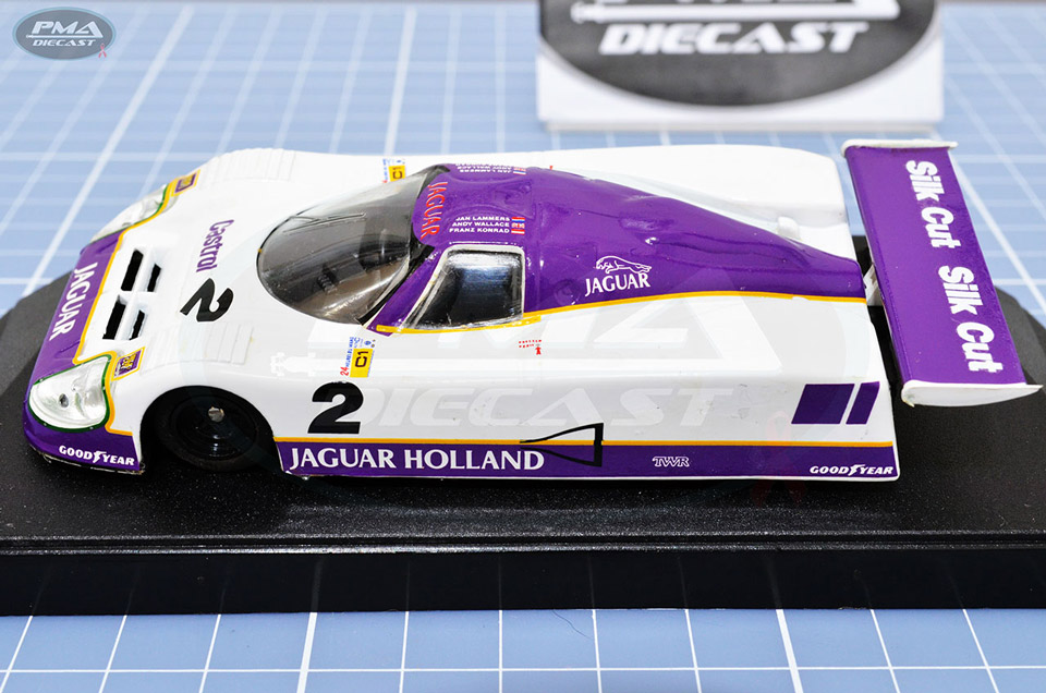 ANDY WALLACE, FRANZ KONRAD, JAN LAMMERS 1990 SILK CUT JAGUAR XJR-11 1:43